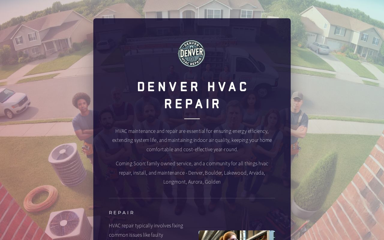 Denver HVAC Repair Installation